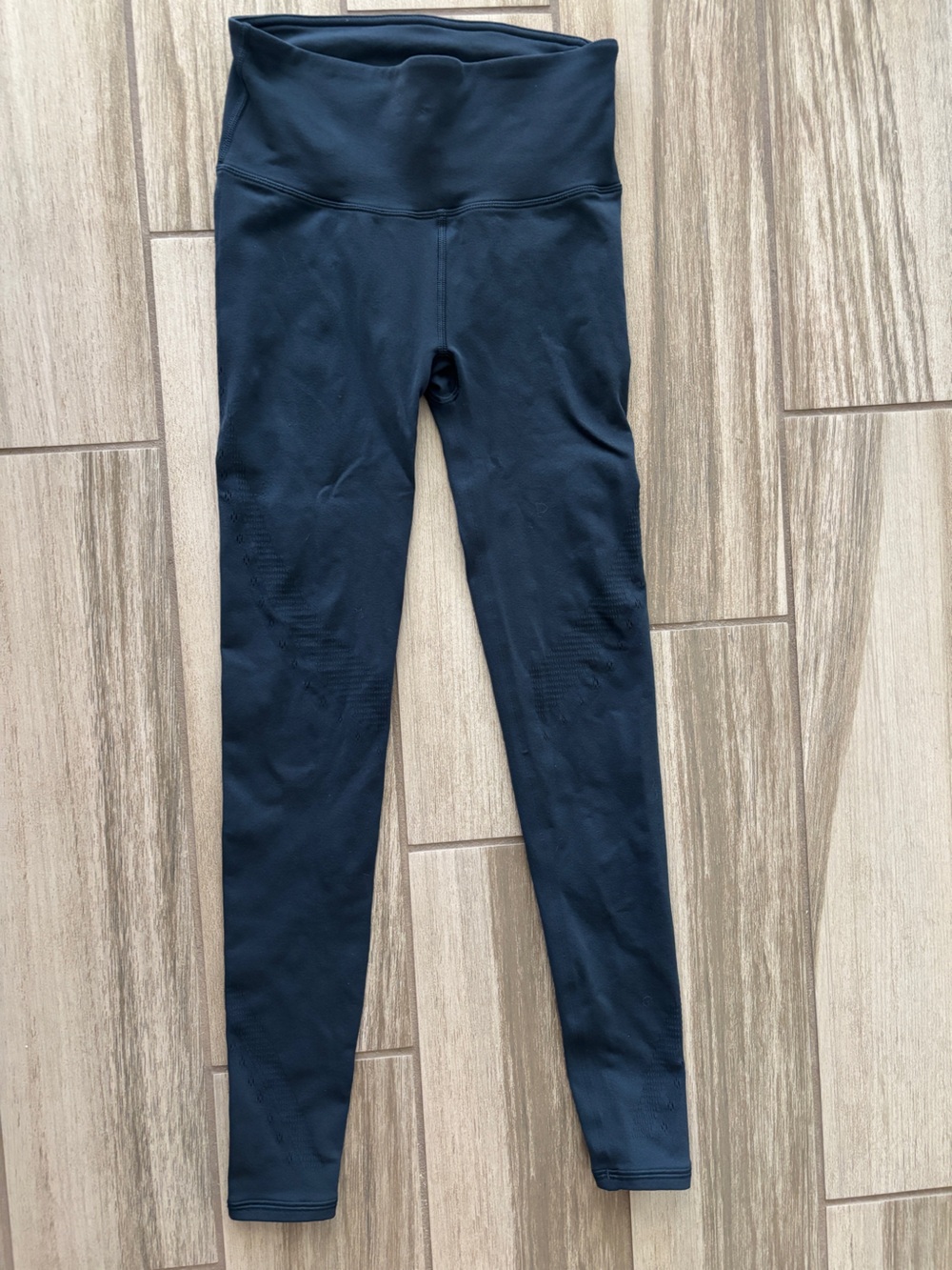 lululemon Laser Cut Leggings in Navy
